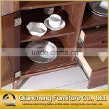 French Classical Wooden Console Table With Drawers thumbnail-6