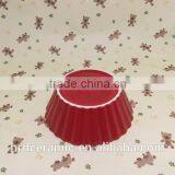 Stocked Porcelain Color Glazed Dinner Ceramic Plate Dishes thumbnail-4