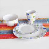 16pcs Porcelain Dinnerware Set With Decal,ceramic Dinner Set With 4C Printing thumbnail-2