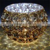 Elliptical Broken Silver Plating Glass Candle Warmer thumbnail-1