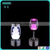 Hight Rechargable Battery Operated Wedding Party Night Club Bar Glowing Light up Led Portable Candle Table Lamp thumbnail-5