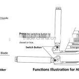 Bushcraft Survival Shovel Survival Knife Camping Knife Folding 2015 Tactical Spade Camping Hiking Shovel Wooden Shovel thumbnail-3