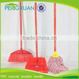 120 cm Length Pvc Coated Painted Broom Sticks for Cleaning Tools thumbnail-1