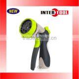 Garden Hose Nozzle Hand Spray Nozzle Heavy Duty 8 Adjustable Pattern