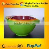 4 Pcs Bowl Set/plastic Bowl Set/4pcs Melamine Salad Mixing Bowl thumbnail-1