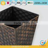 Galvanized Garden Wrought Iron Outdoor Planters Coated Zinc Flower Pot thumbnail-6