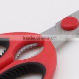 Stainless Steel Comfortable Red Handle Kitchen Shears thumbnail-4