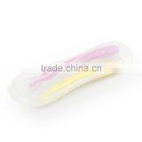 New Arrival Feeding Supplies BPA Free Silicone High Quality Baby Weaning Spoon, With Storage Case thumbnail-4