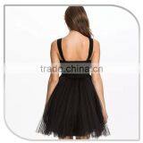 2014 Lades Silver Embroidered Chiffon Embroidered Dress thumbnail-4