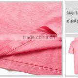 Men 100% Cotton Pink Polo Shirts thumbnail-4