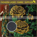 Shaoxing Textile New Styles! Poly/ctn Jacqaurd Fabric,garments Fabric,floral Jacquard Fabric 210gsm Jacquard Fabrics thumbnail-1