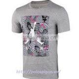 Men t Shirt, Short Sleeve, 100% Cotton, Sreen Printing thumbnail-2