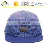 100% Wool High Qulit 5 Panel Caps With Woven Label thumbnail-5