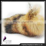 CX-R-31 Chinese Manufacturer Fox Fur Tail KeyChain thumbnail-3