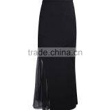 2017 Fashion New Design Autumn Black Long Sleeve Elegant Latest Casual Dress Designs thumbnail-3