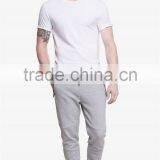 Men Gray Double Knit Jogger Pants Cheap Wholesale Jogger Pants thumbnail-2