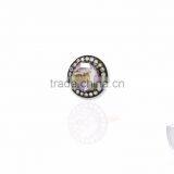 Pink Amethyst 925 Sterling Silver Gemstone Ring thumbnail-1