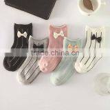 Hot Sales Korea Fashion Sweet Kids Soft Touch Girls Ankle Sock thumbnail-1