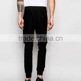 Custom Man Tapered Joggers in Slim Fit With Tapered Ankle Wholesale thumbnail-2