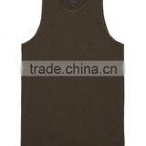 150 Grams Fabric Weight and Blank Design Cheap Wholesale Boys Tank Top thumbnail-5