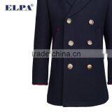 ELPA Wooven Wool Fabric Winter Overcoat Dark Blue Warm Wool Coat for Boy thumbnail-5