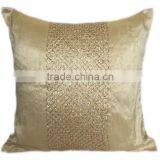 Ivory Gold Throw Pillows Ivory Gold Decorative Pillows Ivory Gold Pillow Case Ivory Gold Cushion Cover thumbnail-2