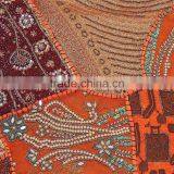 Orange Large Floor Pillow Decorator Classic Sofa Handmade Cushion thumbnail-4