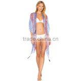 High Quality Viscose Ladies Beach Kimono Spf Clothing thumbnail-5