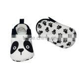 Cute Panda Face Printed Baby Booties thumbnail-3
