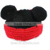 Crochet Baby Hat Infant Cute Hot Sale Custom High Quality New Fashion Hat Toddler Crochet Hat for Sale thumbnail-3