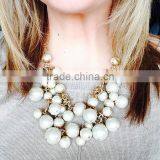 Wholesale 2014 Fashion Cluster Pearl Necklace