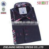 2016 Latest Shirt Design for Men Italian Double Collar Shirts thumbnail-1