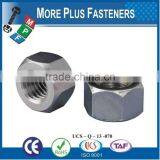 Made in Taiwan Stainless Steel Black Coated Zinc Finish Heavy Hex Nut thumbnail-5