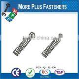 Made IN TAIWAN High Qualiy Metal Spring Stainless Steel Spring Compression Spring thumbnail-2