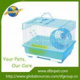 Flat Top Design Wire Iron Three-store Hamster Cage,factory Supply. thumbnail-2