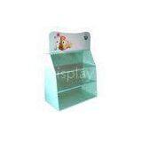 Embossing Small 3 Layer PDQ Countertop Corrugated Cardboard Displays for Advertising thumbnail-1