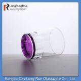 LongRun 9oz Color Glass Bottom Whisky Tumbler Wholesale thumbnail-2