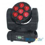 7×12W RGBW LED Beam Moving Head Light