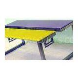 Color Painted Cover Glass Table Top , Rectagle Glass Table Top