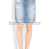 Hot Selling Wholesale Cheap Denim Skirt Women Denim Skirts thumbnail-1