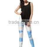 Wholesale Plus Size Galaxy Leggings thumbnail-2