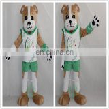 HI customized dog mascot costume for adult size,plush mascot costume with high quality