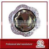 Hot Selling Fashional Bag Accessory Custom Cheap Durable & Foldable Zinc Alloy Flower Bag Hanger thumbnail-1