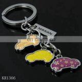 Promotional Gifts Round Shape Custom Soft Enamel Keychain thumbnail-5