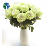 Artificial Plant Black Rose Flower Real Touch Bouquet