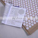 Wholesale Natural Linen Shakti Back Mat With Pillow Set Hot Sale thumbnail-1