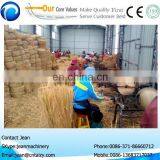 Simple Rice Straw Rope Making Machine | Hay Straw Knitting Machine | Reed Straw Rope Spinning Machine thumbnail-6