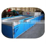 Wood grain transfer printing machine for door