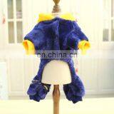 Autumn and Winter Soft Dog Clothes Teddy Bear Pet Plush Coral Fleece Coat Clothes thumbnail-6