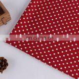 Chinese High Quality 100D Polyester 4 Way Stretch/elastic Polka Dot Printed Fabric for Dress thumbnail-3